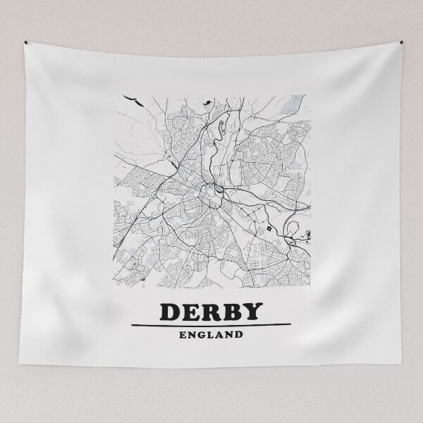 Item preview, Minimal Derby Map designed and sold by Enea Kelo.