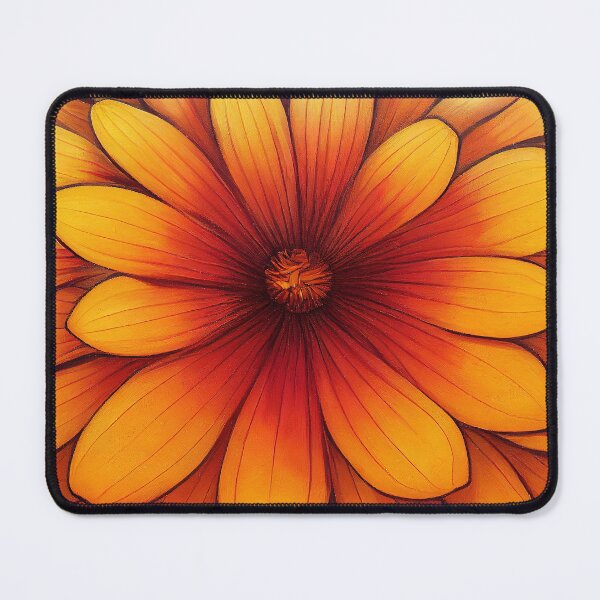 Item preview, Marigold Floral Print designed and sold by ThePurpleMelon.
