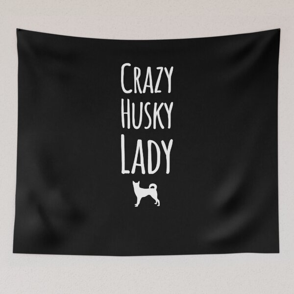 Item preview, Crazy husky lady designed and sold by alexmichel91.