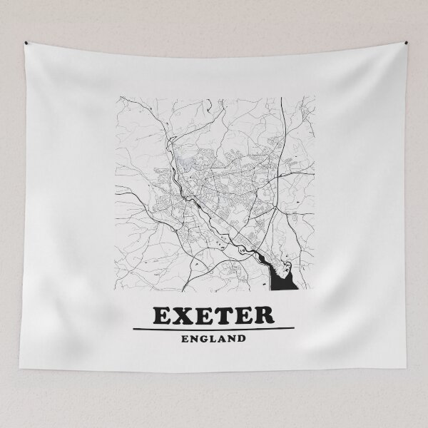 Item preview, Minimal Exeter Map designed and sold by Enea Kelo.