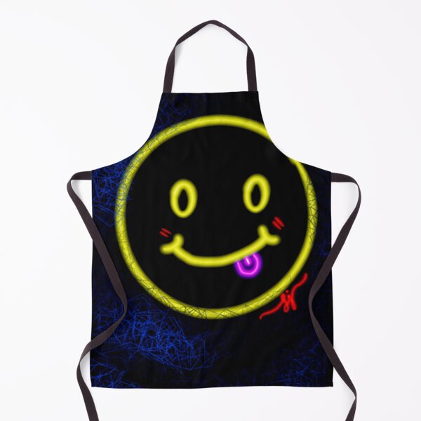 Item preview, funny face in neon designed and sold by ljworkart.