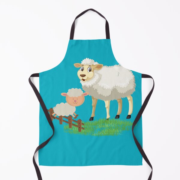 Item preview, Sheeps jumping over a fence designed and sold by Benlaniboutique.