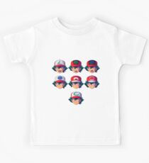 Ash Ketchum / Satoshi x7 Kids Tee