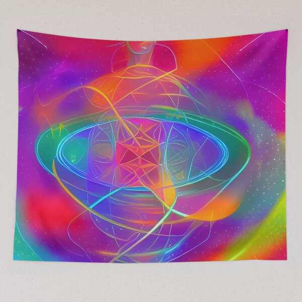 Item preview, In Sweet Harmony 2: Astral Cosmic AI Illustration - Spirit Figure designed and sold by Recall-Design.