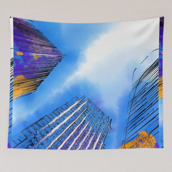 Item preview, Sketched Towers designed and sold by KirtTisdale.