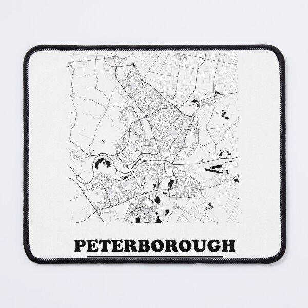 Item preview, Minimal Peterborough Map designed and sold by Enea Kelo.