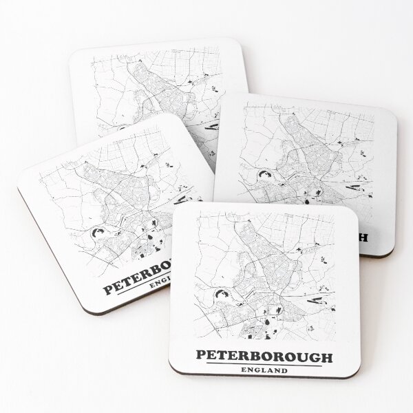 Item preview, Minimal Peterborough Map designed and sold by Enea Kelo.