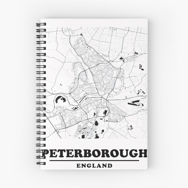 Item preview, Minimal Peterborough Map designed and sold by Enea Kelo.