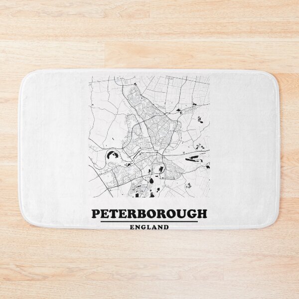 Item preview, Minimal Peterborough Map designed and sold by Enea Kelo.