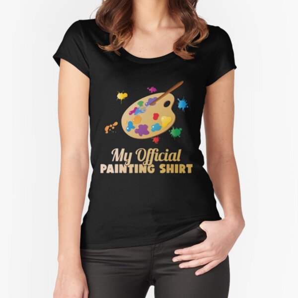 Official Painting Shirt Paint Artist Gift Art Painter Greeting