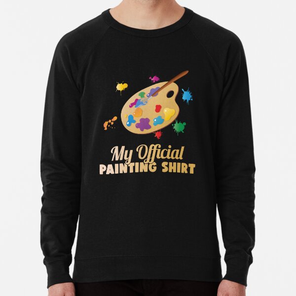 Official Painting Shirt Paint Artist Gift Art Painter Greeting