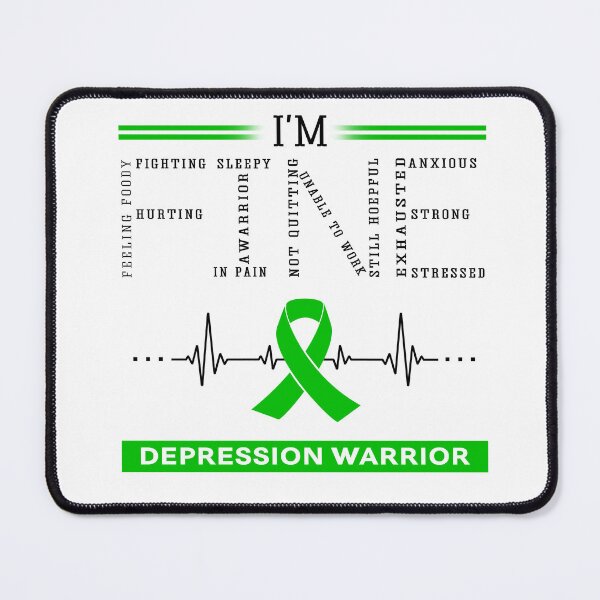 Item preview, I'm Fine Depression Warrior Support Depression Awareness Gifts designed and sold by rechardtee.