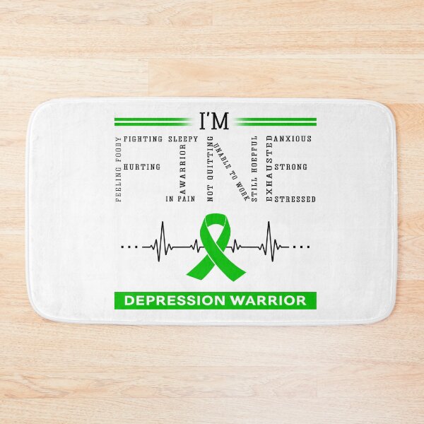 Item preview, I'm Fine Depression Warrior Support Depression Awareness Gifts designed and sold by rechardtee.