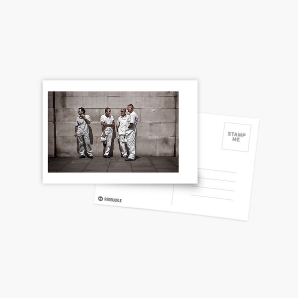 White coats Postcard
