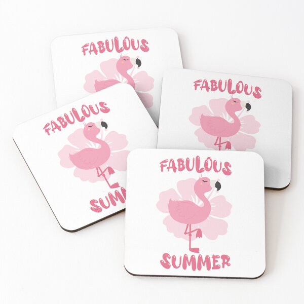Item preview, Summer, Summer! - Fabulous Flamingo designed and sold by WisdomInspired.