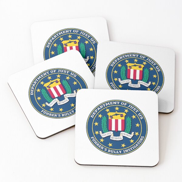 Item preview, FBI Satire - Fuhrer's Bully Instigators - Fascism Betrayal Ignominy designed and sold by HeyFritters' Redbubble Shop.