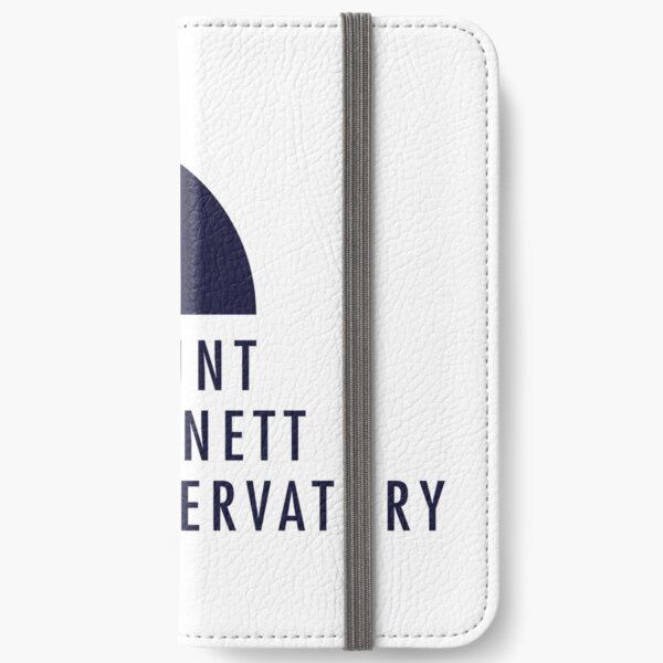 Mount Burnett Observatory Logo iPhone Wallet