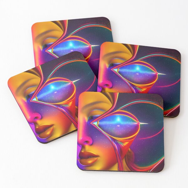 Item preview, In Sweet Harmony 3: Astral Cosmic AI Illustration - Galaxy Girl designed and sold by Recall-Design.
