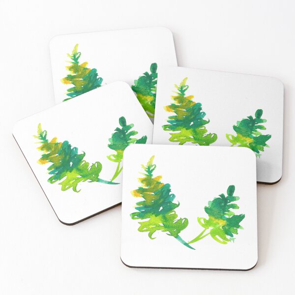 Item preview, Evergreen Branches designed and sold by Praline Creative.