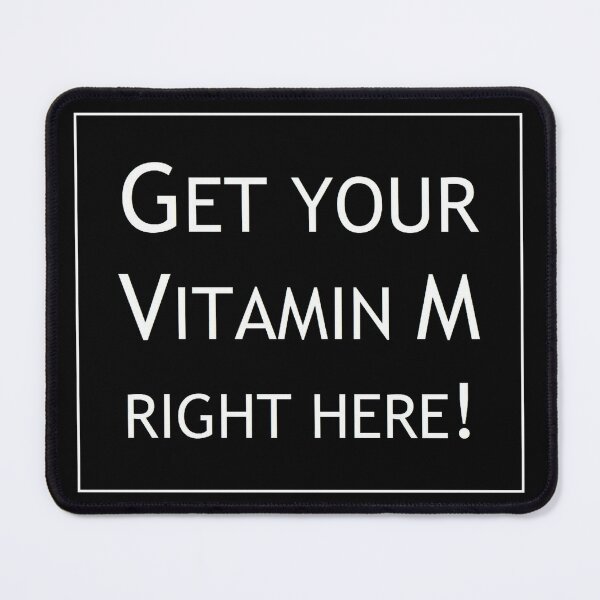 Item preview, Vitamin M... WHITE FONT designed and sold by nature. electrified..