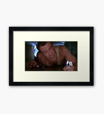 die hard Framed Print