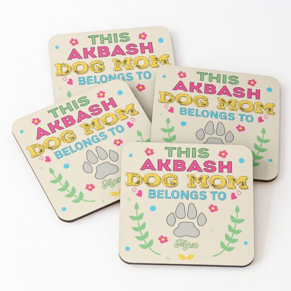 Item preview, This akbash dog belongs to Personalized Dog Name, Send me a message, dark text,Akbash mom,  cute puppy, akbash dog owner, lover, best akbash friend, relaxing designed and sold by SGS-.