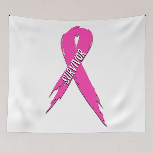 Item preview, Breast Cancer Survivor Pink Ribbon designed and sold by Wickedsherry13.