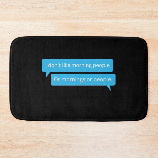 Item preview, I Hate Morning People Or Mornings Or People Coffee Cat designed and sold by ImaginedCo.