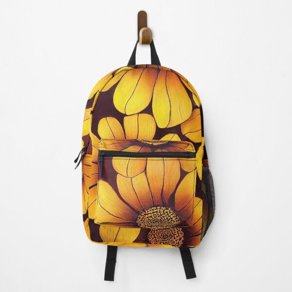 Item preview, Marigold Floral Print designed and sold by ThePurpleMelon.