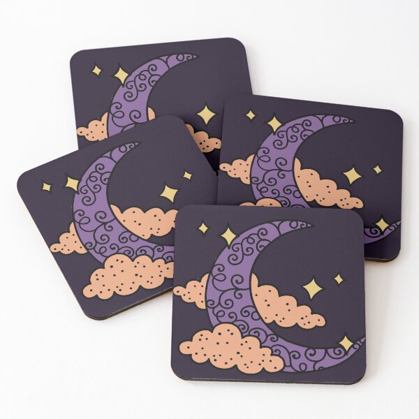 Item preview, Mystic Moon And Clouds designed and sold by dark-fairy.