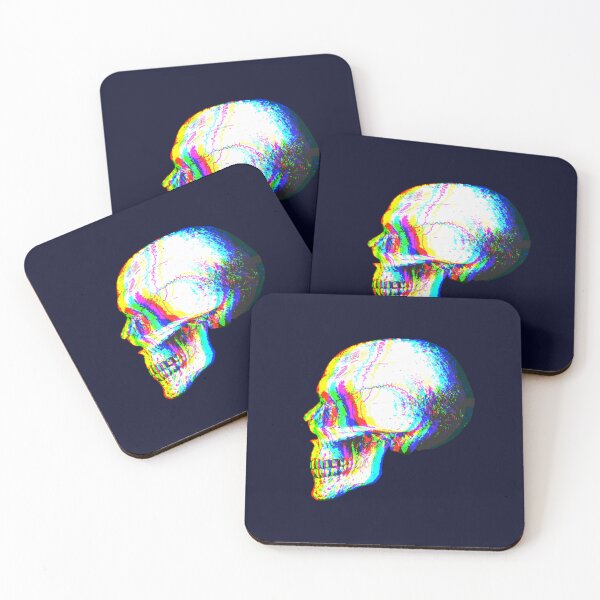 Item preview, trippy skull designed and sold by artbleed.