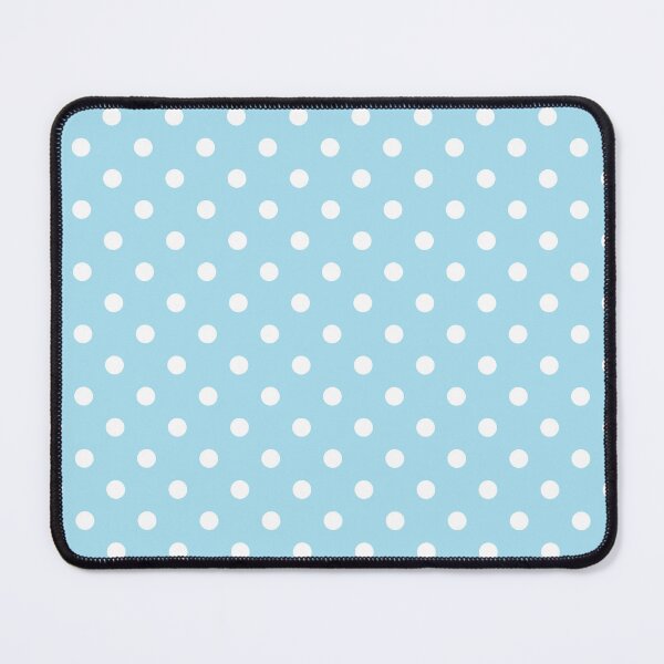 Item preview, Light Blue and White Polka Dots designed and sold by Ayoub14.