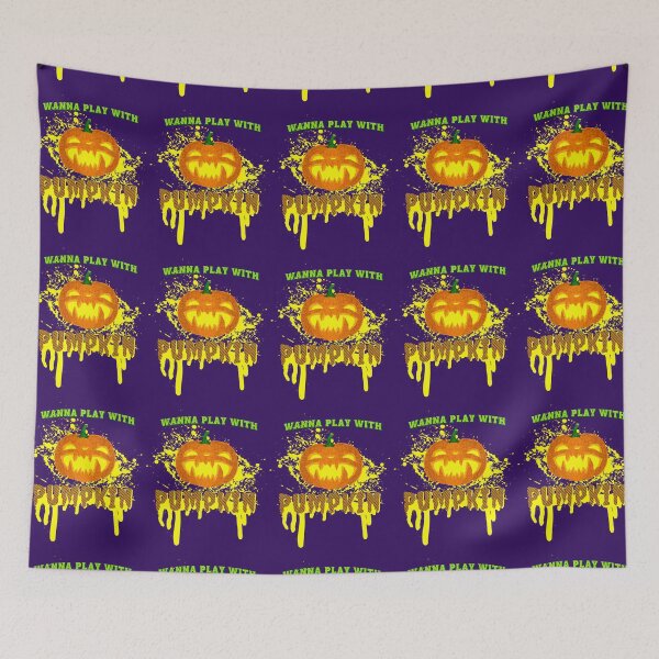 Item preview, Wanna Play With Pumpkin (Splatter) designed and sold by SimplyMe-Plus.