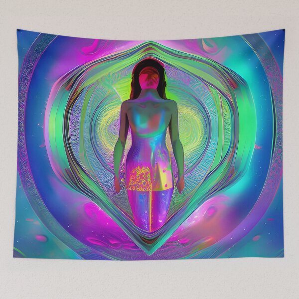 Item preview, In Sweet Harmony 6: Astral Cosmic AI Illustration - Looking Above designed and sold by Recall-Design.