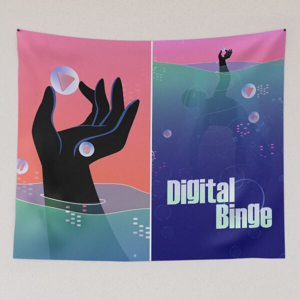 Item preview, Digital Binge  designed and sold by BeccaDoodles.