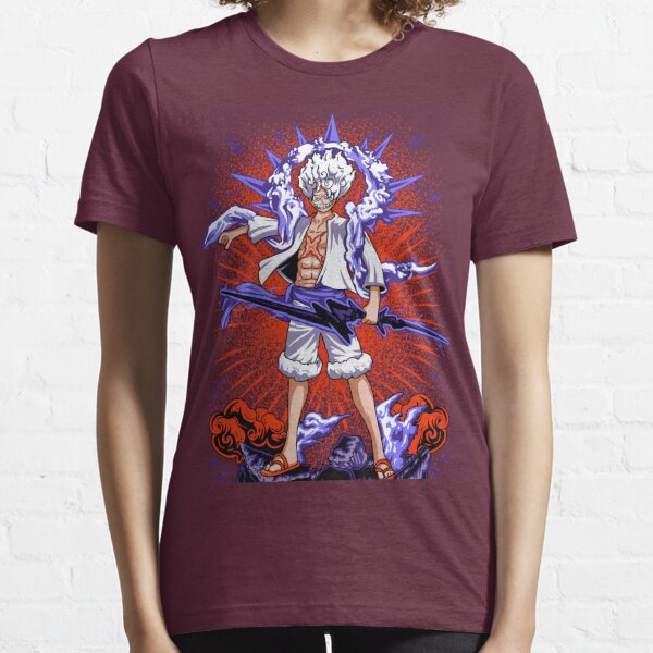Camiseta Sutil roupa de anime Sun deus Nika