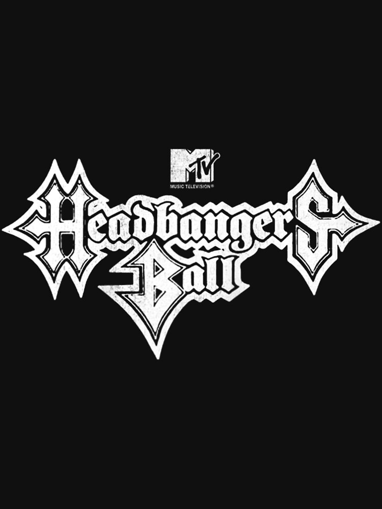 Headbanger Baseball Jersey (White/Black Gradient)