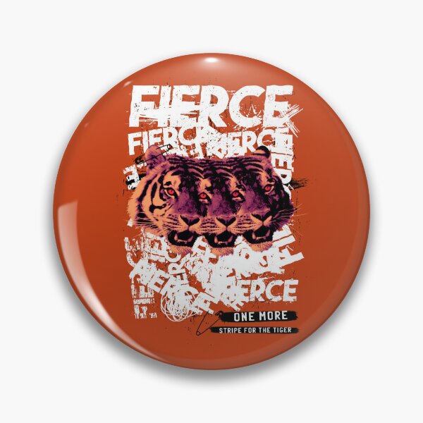 Item preview, Vintage fierce tiger, Tiger Face Tiger Head Wild Cat Lover Gift  designed and sold by 1White-Rabbit.
