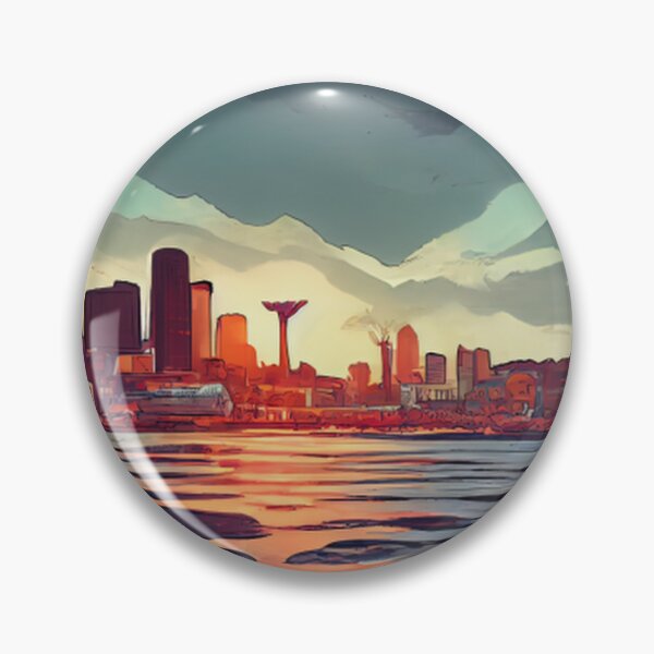 Item preview, Seattle | Comics Style designed and sold by ComicsFactory.