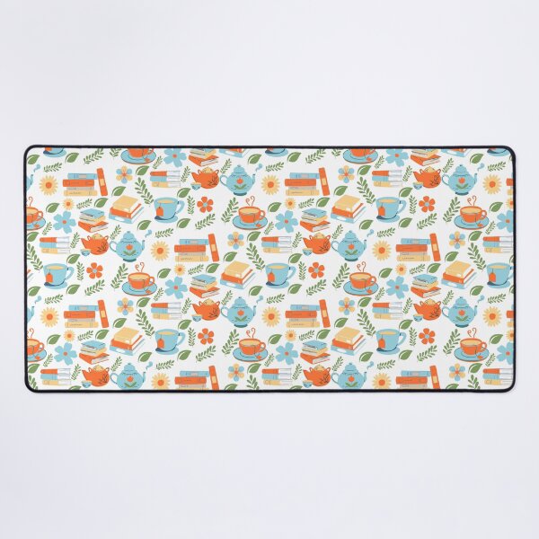 Item preview, Flowery Books and Tea designed and sold by Shahd  Design.