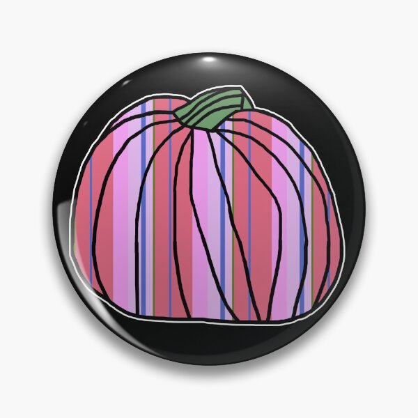 Item preview, Big Pink Stripes Pumpkin  designed and sold by ellenhenry.