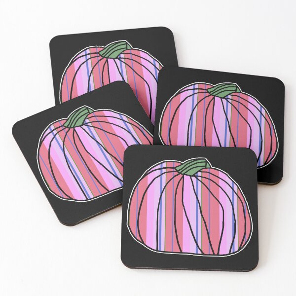 Item preview, Big Pink Stripes Pumpkin  designed and sold by ellenhenry.