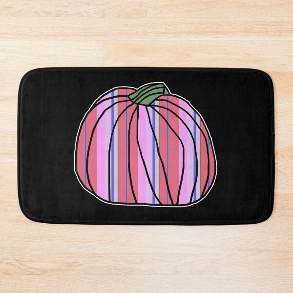 Item preview, Big Pink Stripes Pumpkin  designed and sold by ellenhenry.