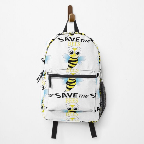 Item preview, Save the bees shits, save the bees phone cases, save the bees hats, save the bees shower curtain, save the bees backpack designed and sold by Poussyarts.