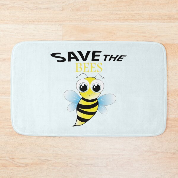 Item preview, Save the bees shits, save the bees phone cases, save the bees hats, save the bees shower curtain, save the bees backpack  designed and sold by Poussyarts.