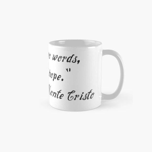 Item preview, The Count of Monte Cristo - Wait and Hope designed and sold by LiteraryAttire.