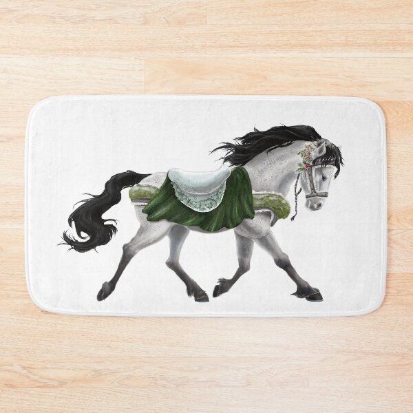 Item preview, Winter carousel horse designed and sold by ElementalEmbers.