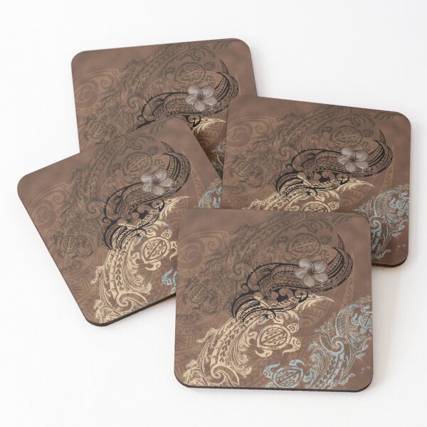 Item preview, Vintage Turtle Brown Textured Watercolor Splash Artboard 3436 designed and sold by sunnthreads.