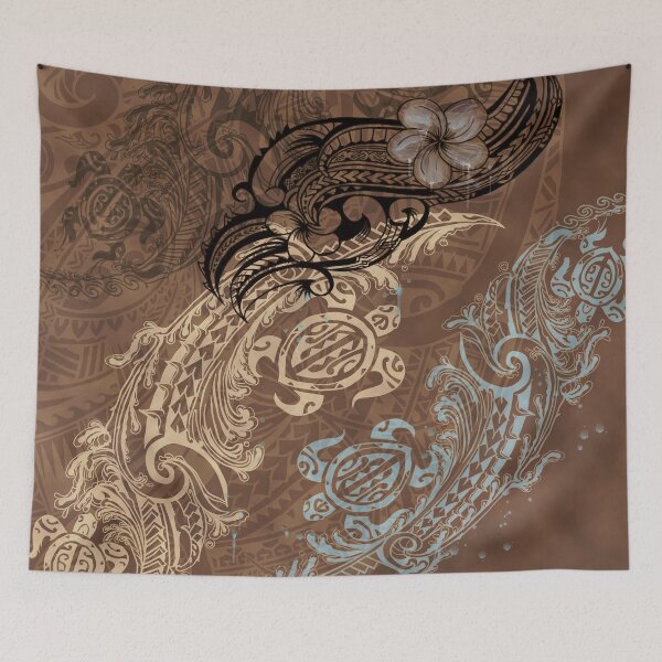 Item preview, Vintage Turtle Brown Textured Watercolor Splash Artboard 3436 designed and sold by sunnthreads.