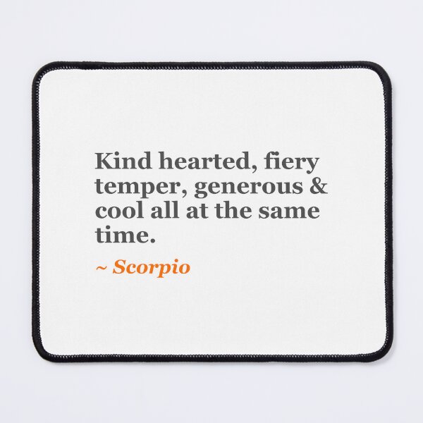 Item preview, Scorpio quote designed and sold by Giovanni-c.